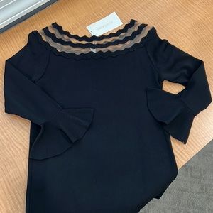 Lucy Paris Black Sweater - NTW